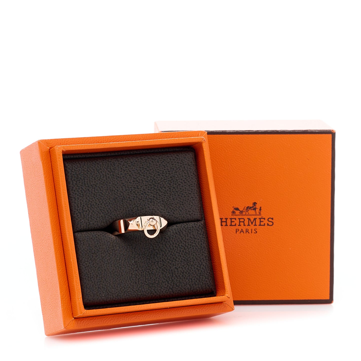 18K Rose Gold PM Collier De Chien Ring 53 6.5