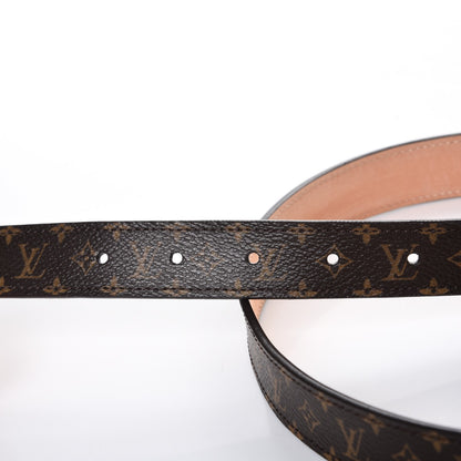 Louis Vuitton Monogram Mini 25mm Belt 85 34 6 of 9