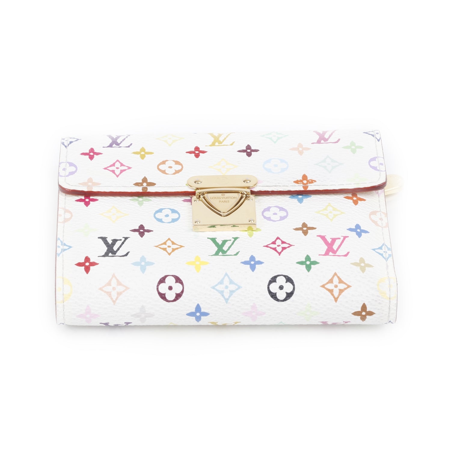 Louis Vuitton Monogram Multicolor Koala Wallet White 3 of 10
