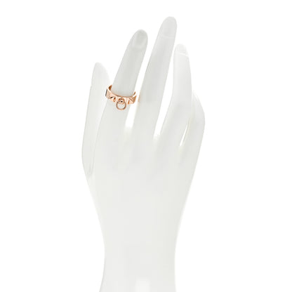 Hermes 18K Rose Gold PM Collier De Chien Ring 53 6.5 2 of 5