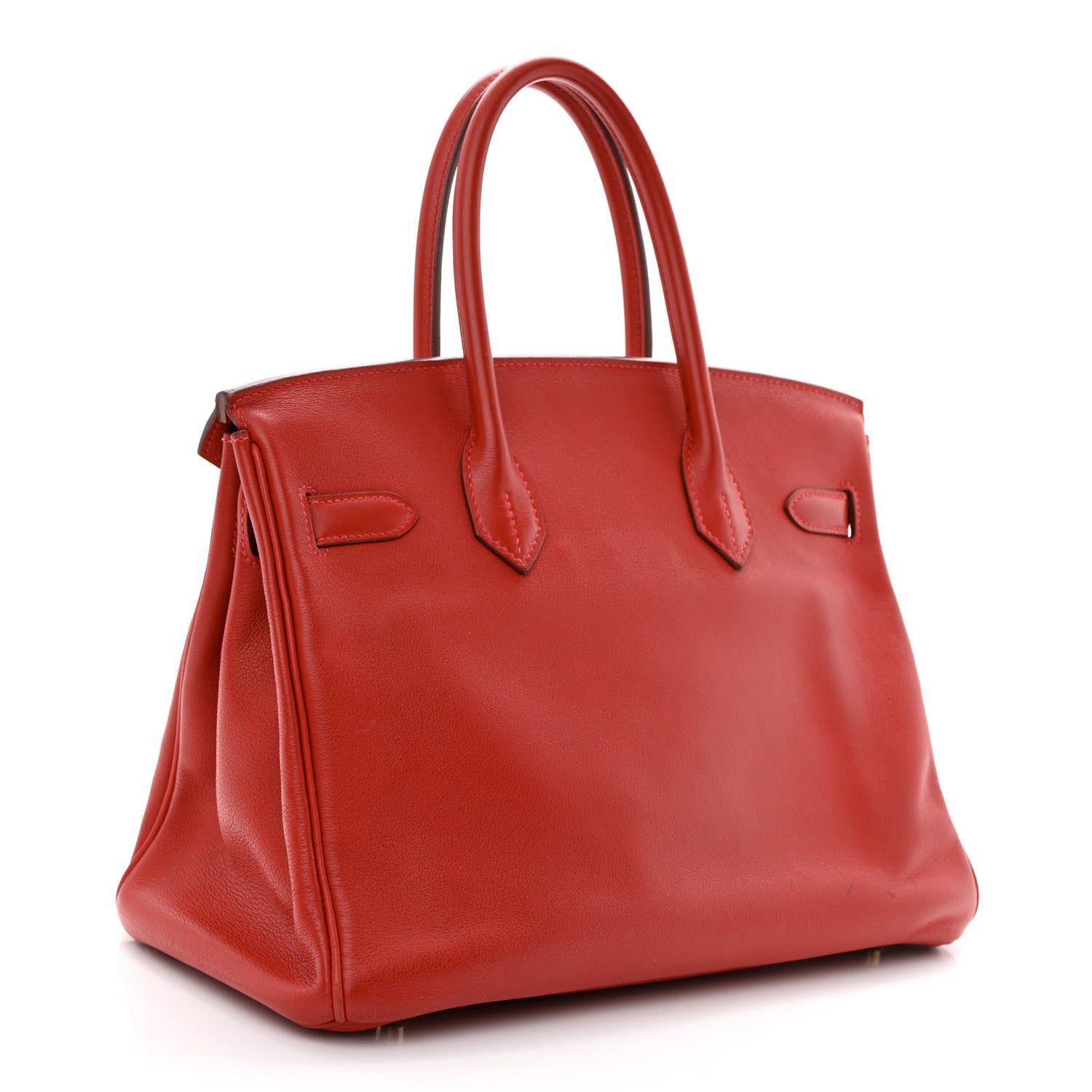 Hermes Swift Birkin 30 Rouge Vif 3 of 17