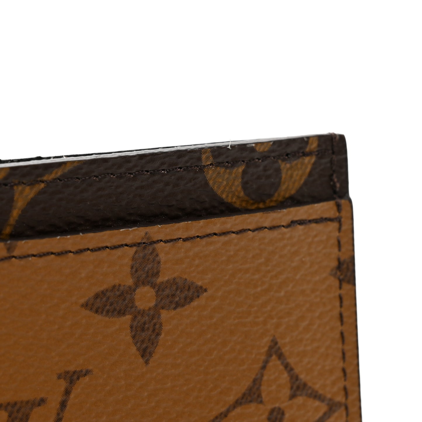 Reverse Monogram Card Holder