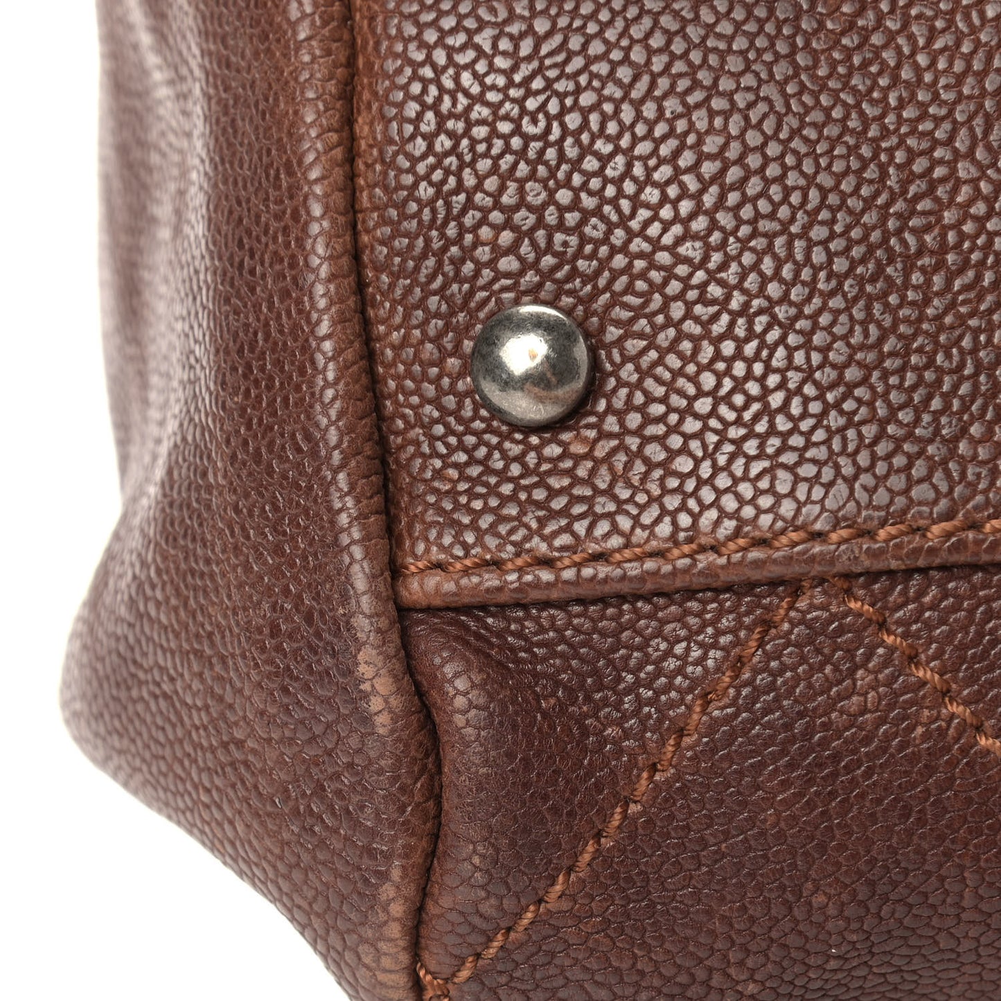 Caviar Large Outdoor Ligne Doctor Bag Brown