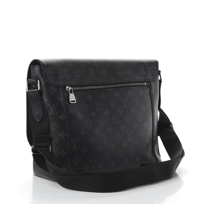 Louis Vuitton Monogram Eclipse Explorer MM Black 3 of 9