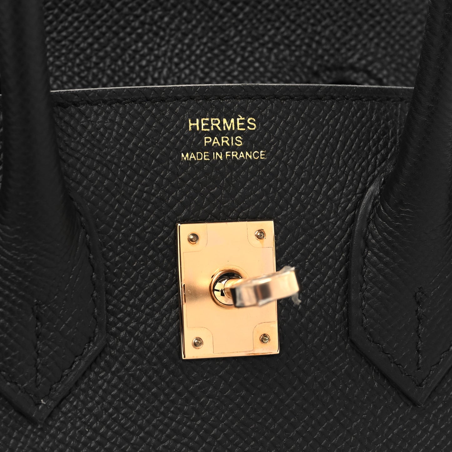 Epsom Birkin Sellier 25 Black