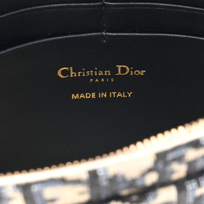 Christian Dior Oblique Saddle Chain Pouch Blue 6 of 10