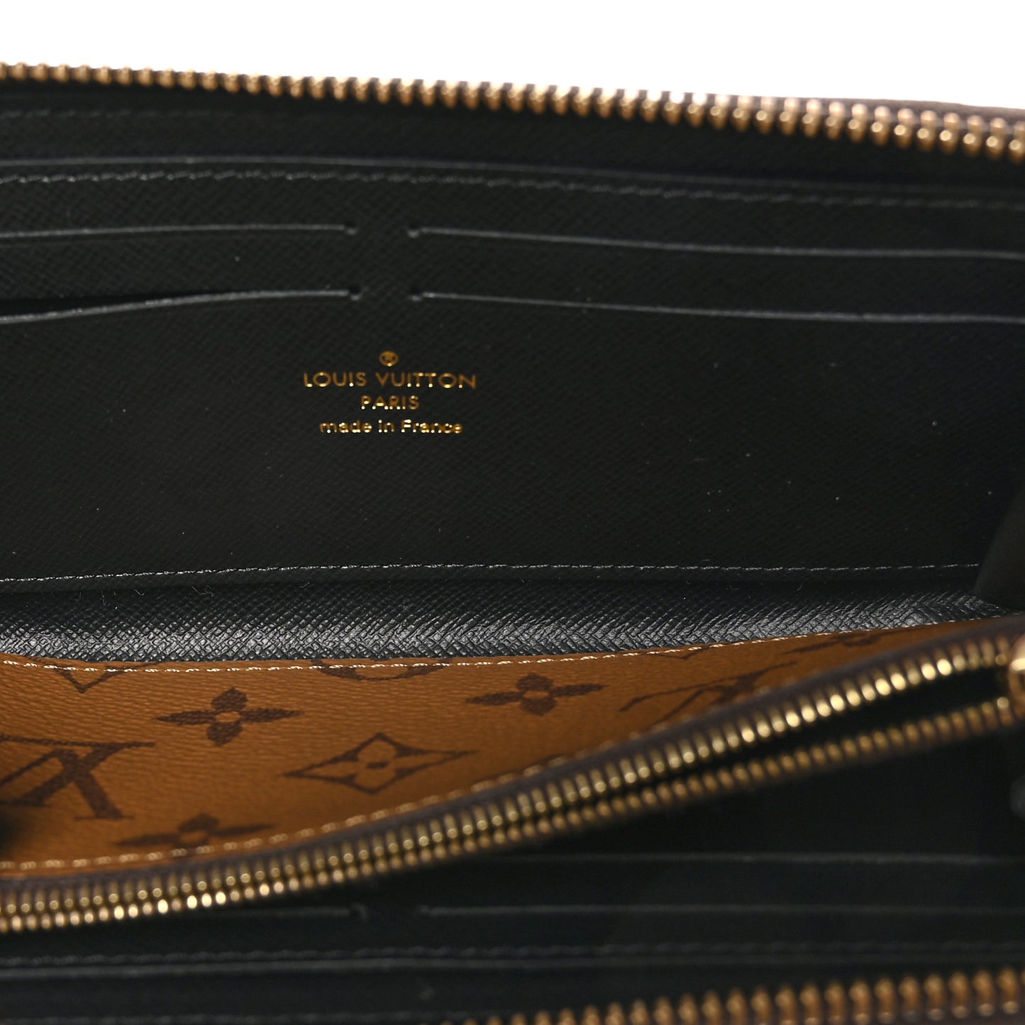 Reverse Monogram Clemence Wallet