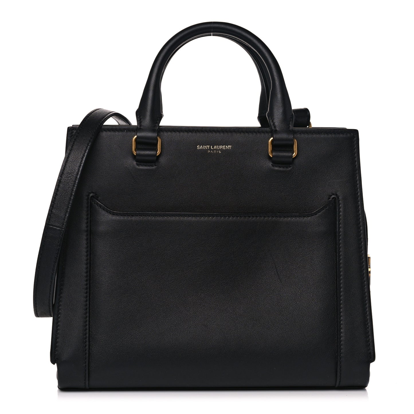 Smooth Calfskin Small East Side Tote Black