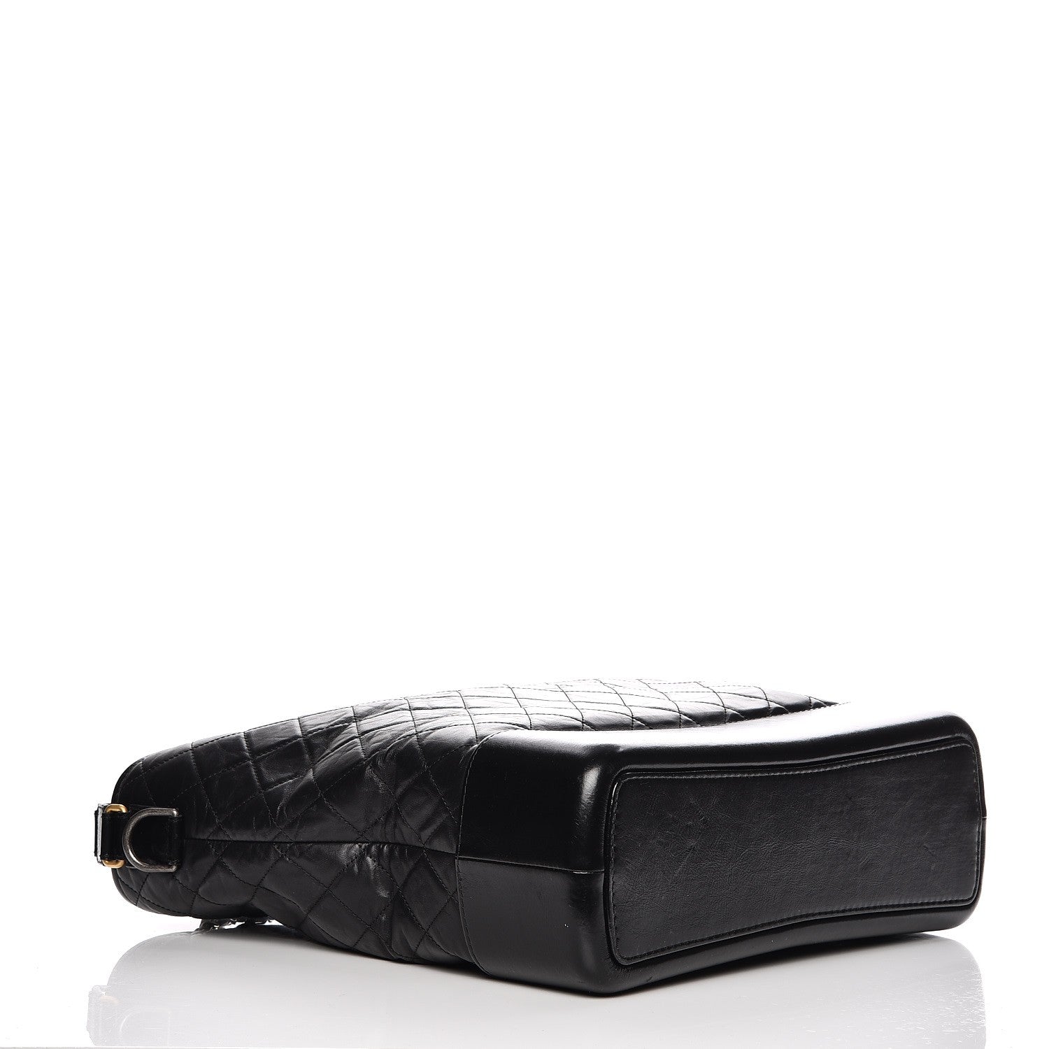 Chanel Aged Calfskin Quilted Large Gabrielle Hobo Black 4 of 13