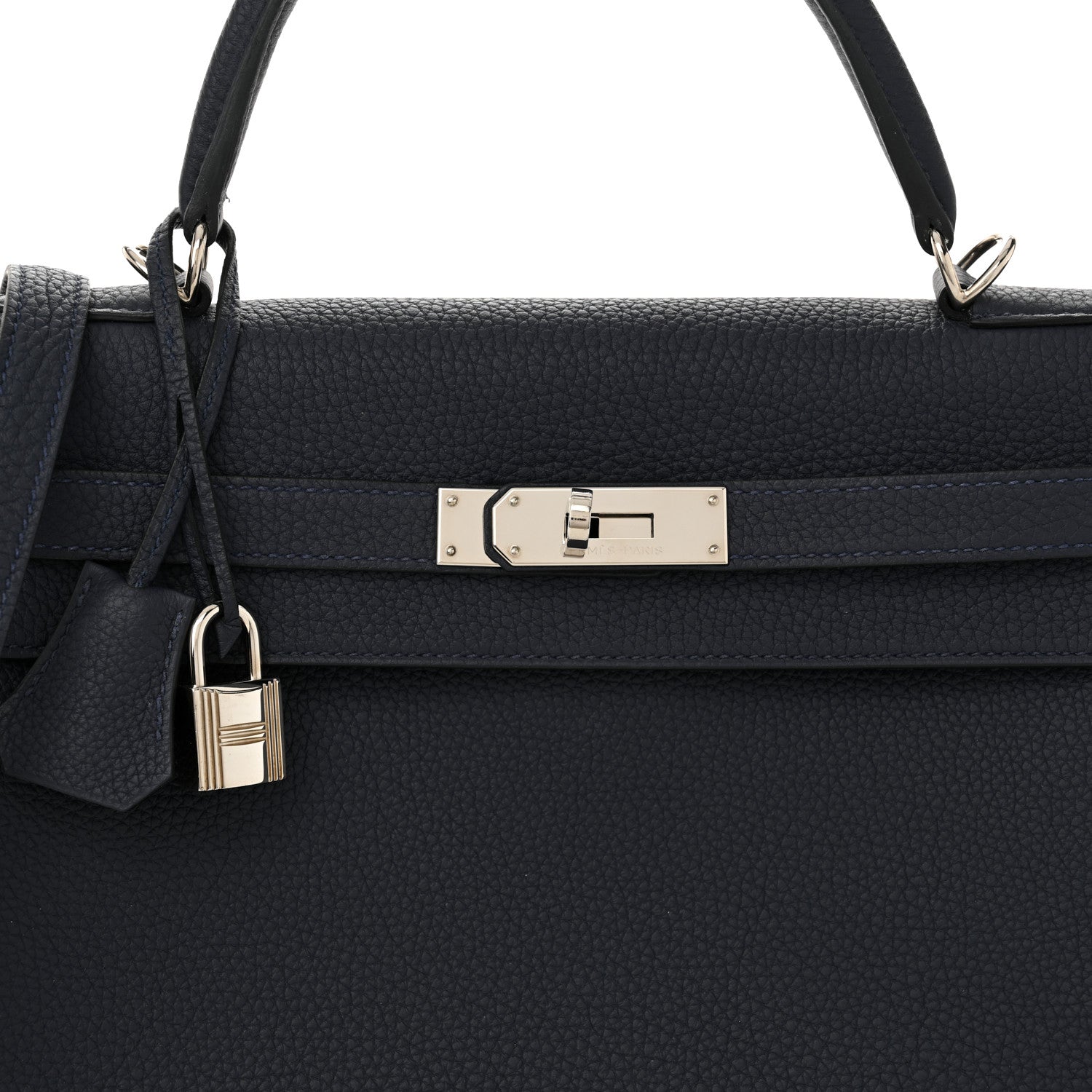 Hermes Togo Kelly Retourne 32 Bleu Nuit 8 of 13