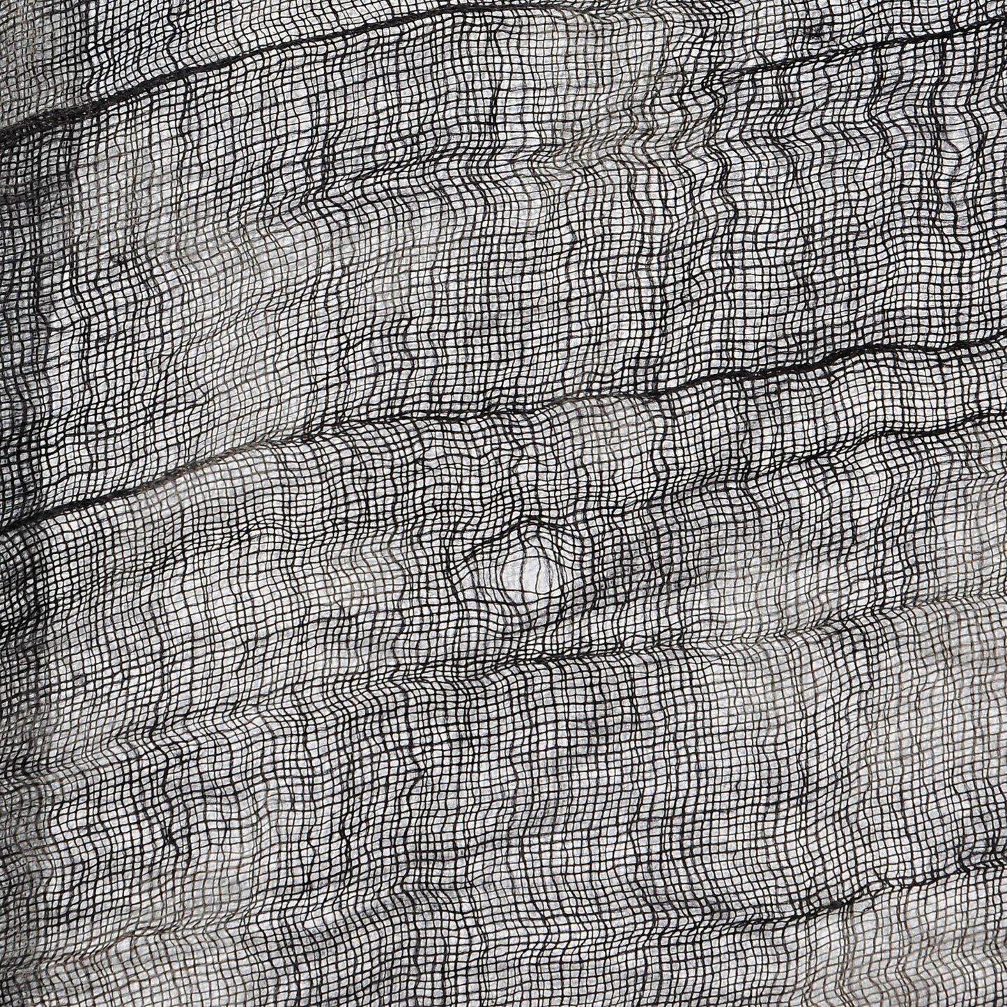 Cashmere Silk Leopard Stole Black