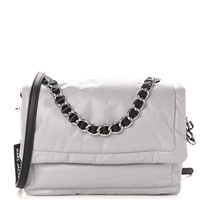 Marc Jacobs Lambskin The Pillow Bag Light Grey 1 of 11