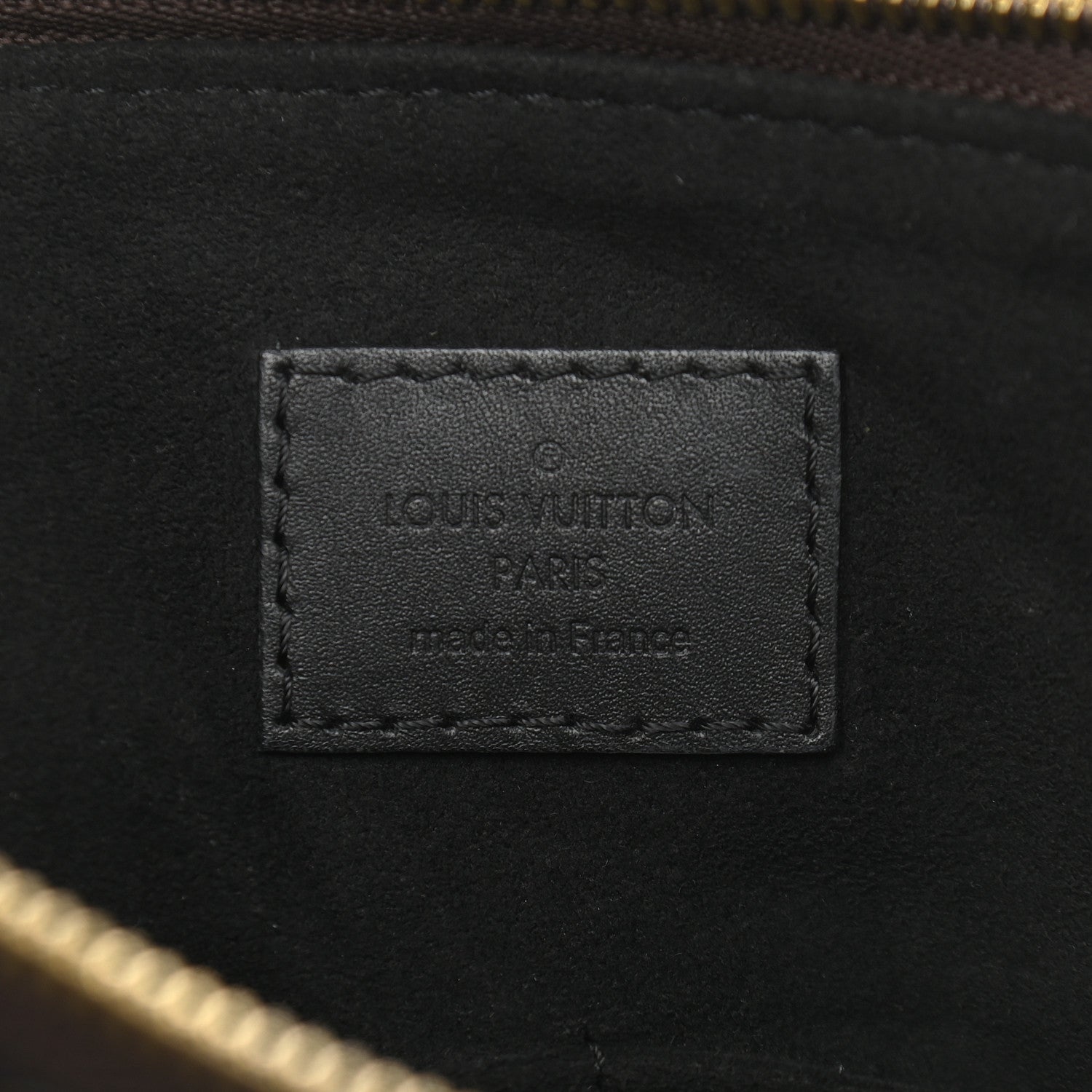 Louis Vuitton Monogram Flower Zipped Tote PM Black 7 of 9