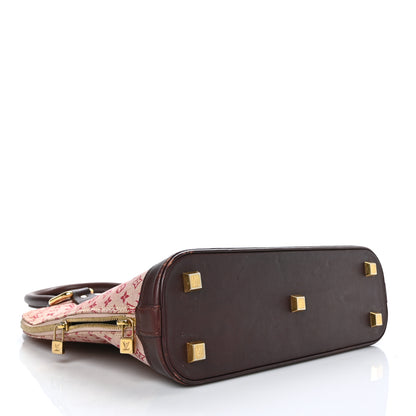 Louis Vuitton Mini Monogram Alma Haut Cherry 4 of 9