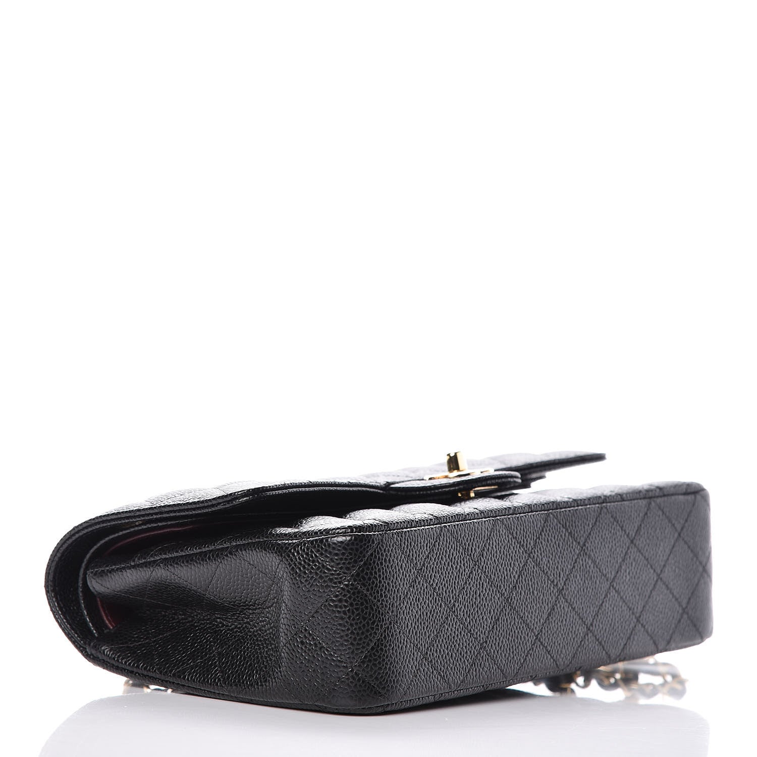 Chanel Caviar Quilted Medium Double Flap Black 4 of 9