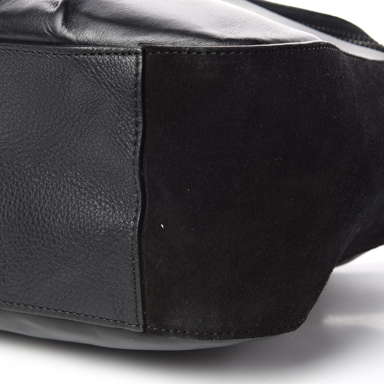 Christian Louboutin Calfskin Suede Salina Messenger Bag Black 9 of 9