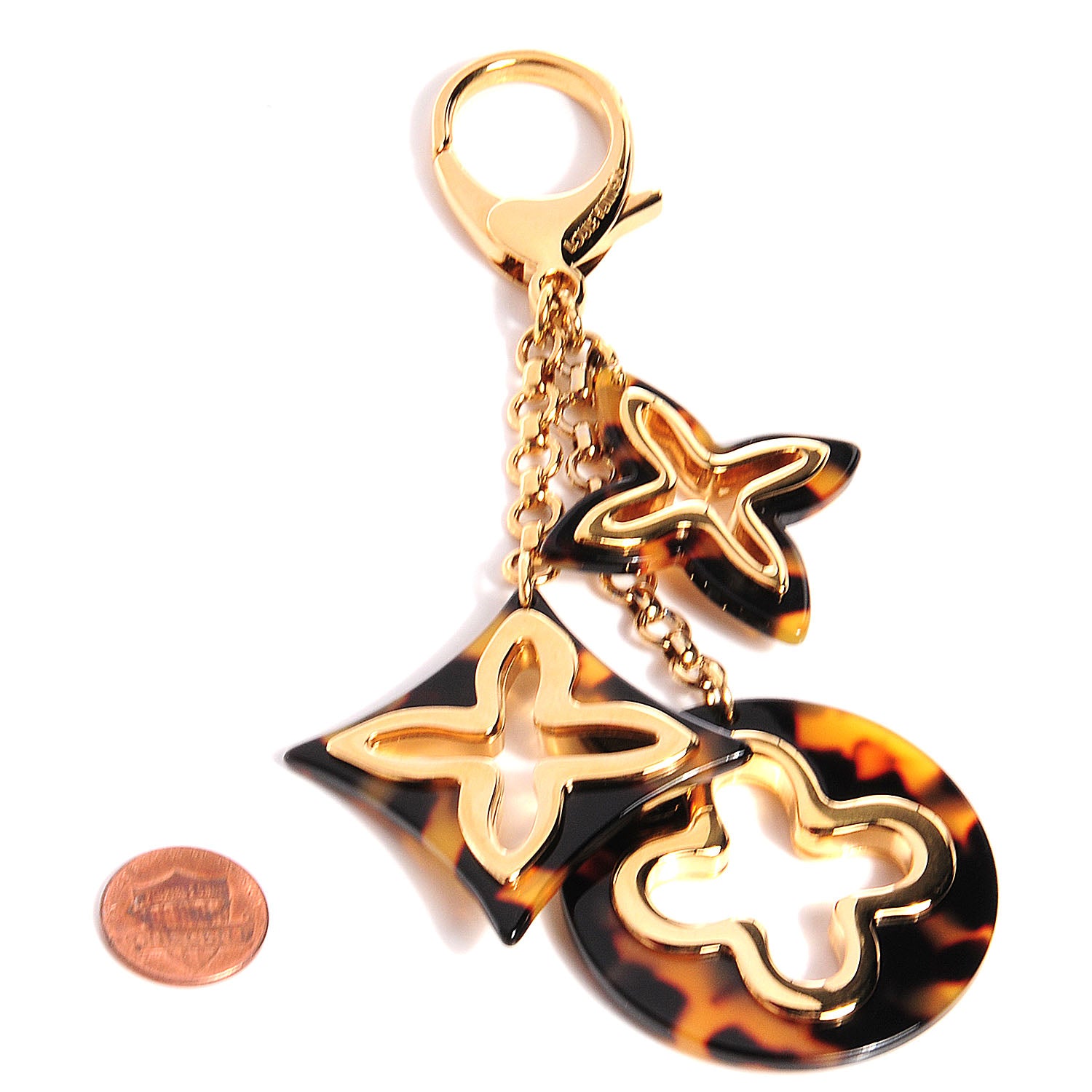 Louis Vuitton Insolence Bag Charm Ecaille 2 of 4