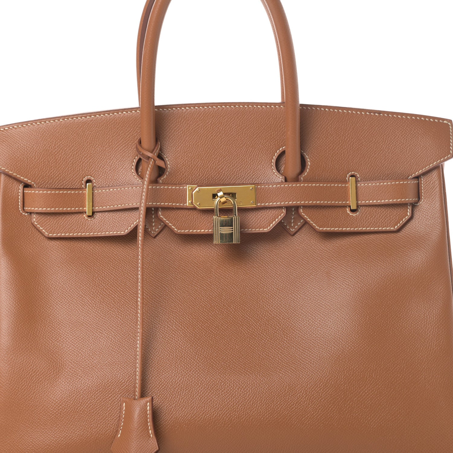 Hermes Courchevel Birkin 35 Gold 8 of 17