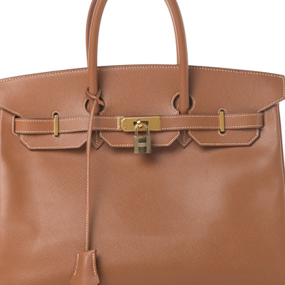 Hermes Courchevel Birkin 35 Gold 8 of 17