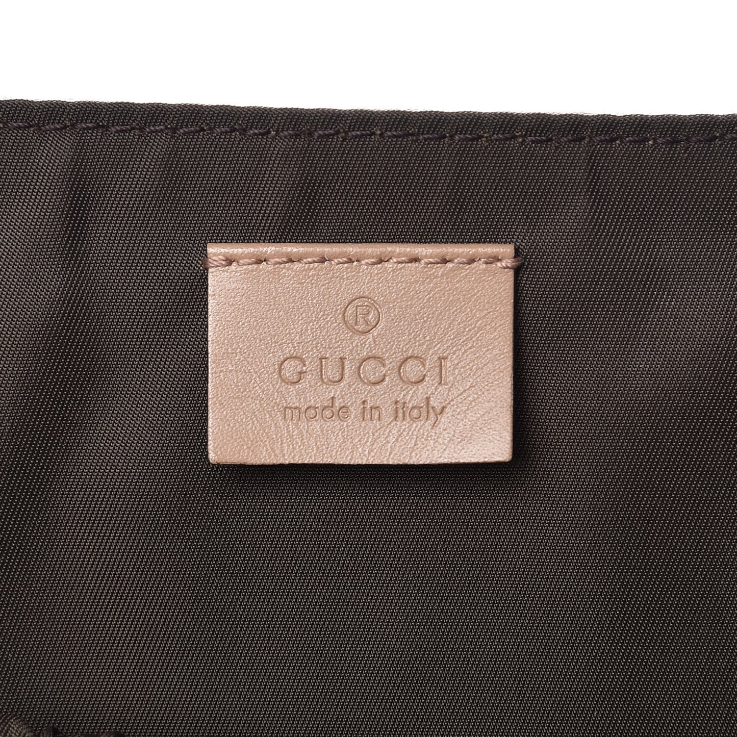 GG Supreme Monogram Messenger Diaper Bag Beige
