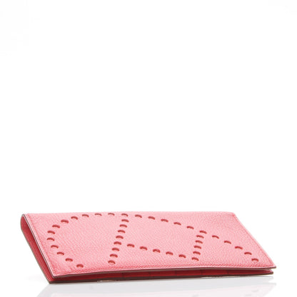 Hermes Chevre Mysore Evelyne Long Wallet Bougainvillea 7 of 8