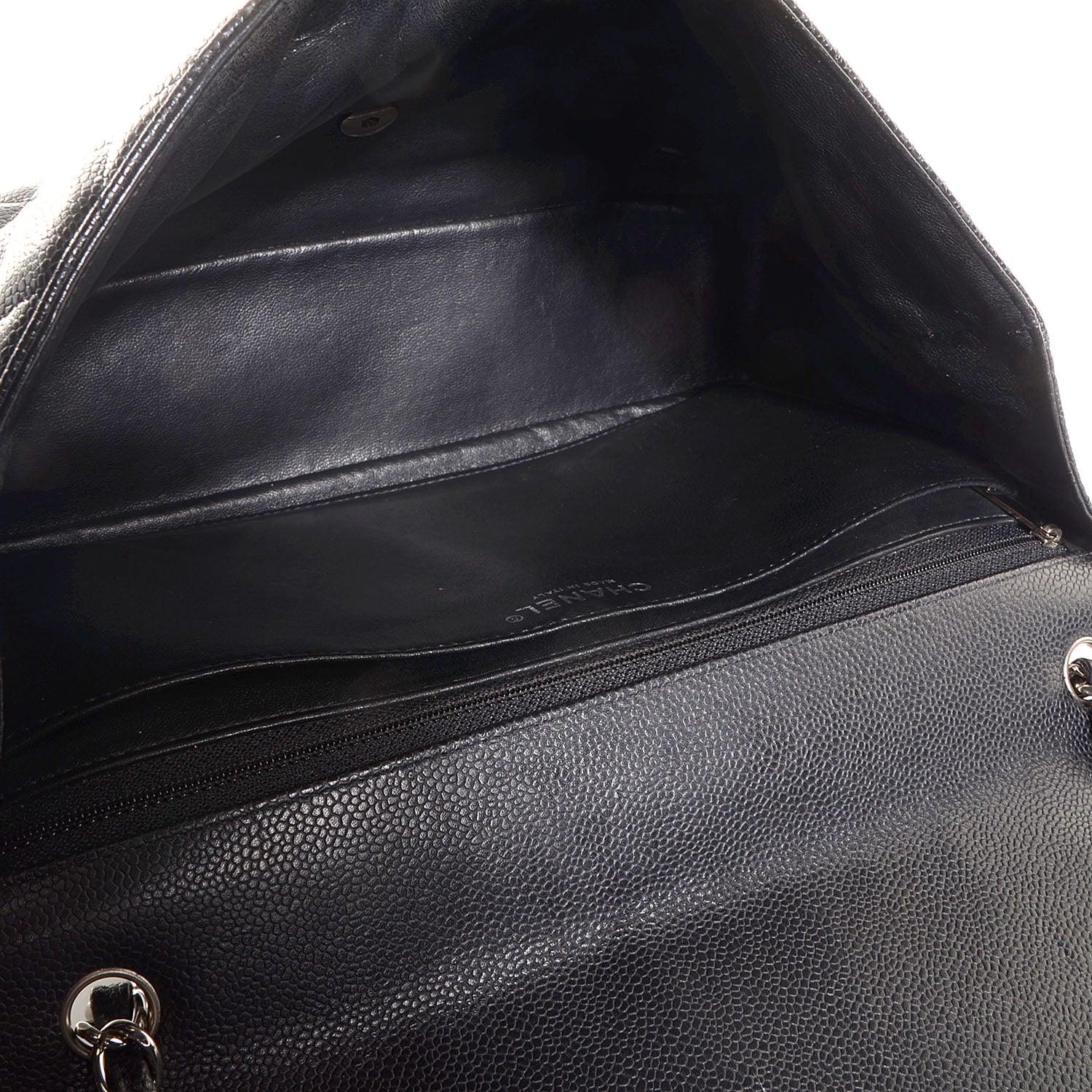 Chanel Caviar Maxi Single Flap Black 5 of 8