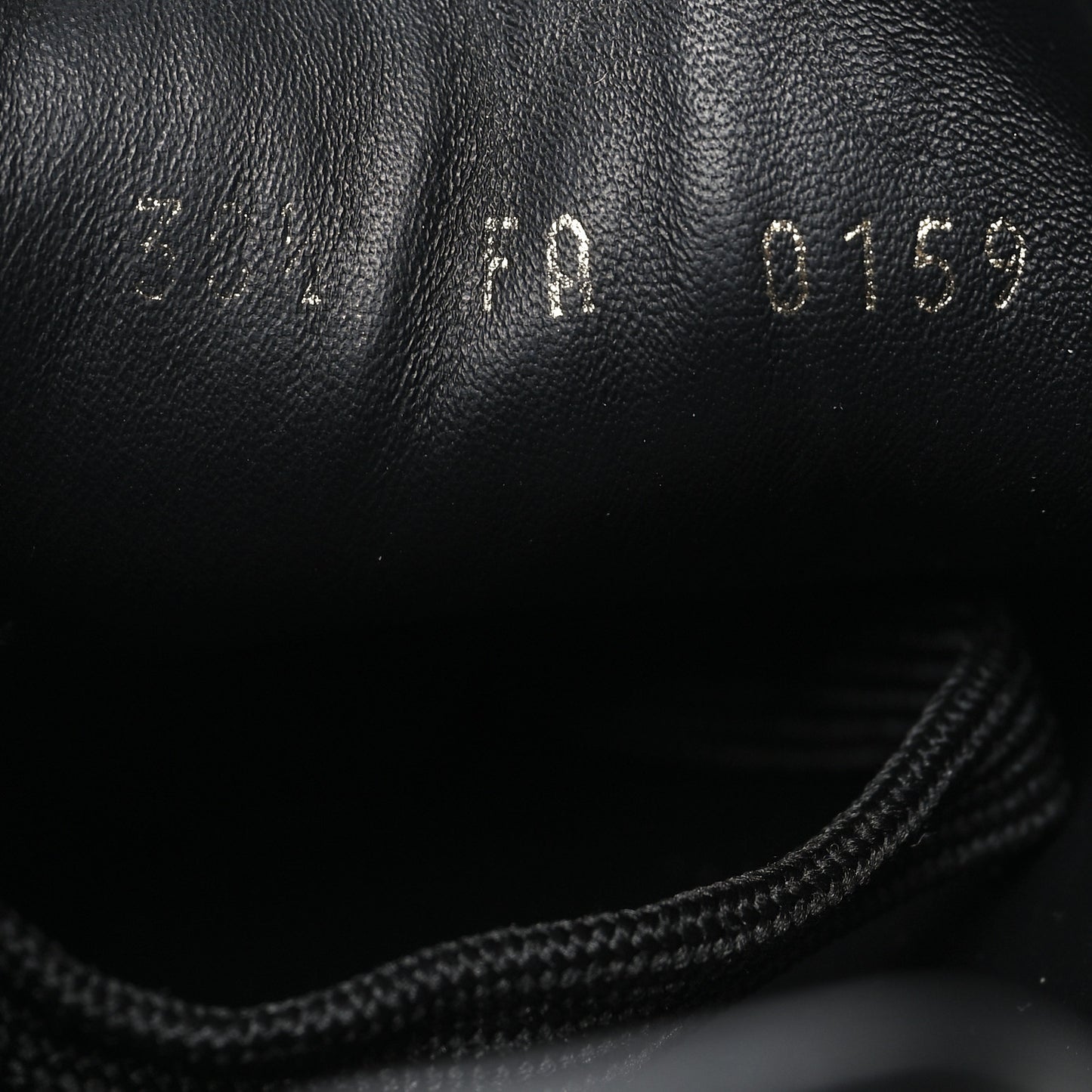 Calfskin Time Out Sneakers 38.5 Black