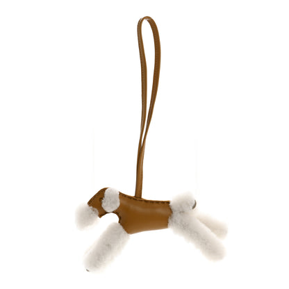 Hermes Milo Lambskin Shearling Budy Charm Biscuit 1 of 4