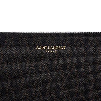 Saint Laurent Toile Classic Monogram Toiletry Bag 7 of 7