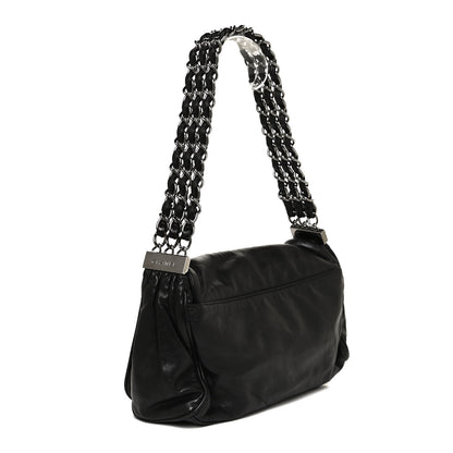 Chanel Calfskin Large Rock and Chain Flap Black 2 of 11