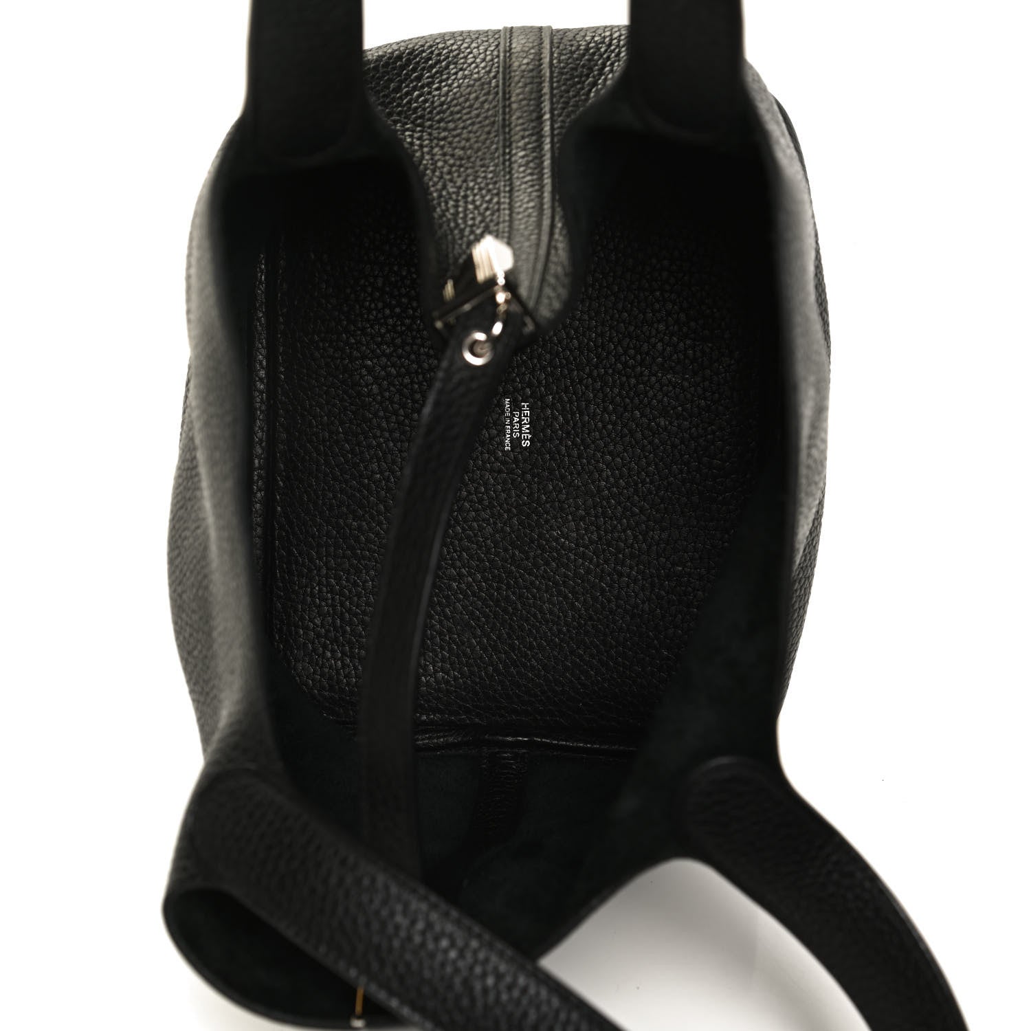 Hermes Taurillon Clemence Picotin Lock 22 MM Black 5 of 14