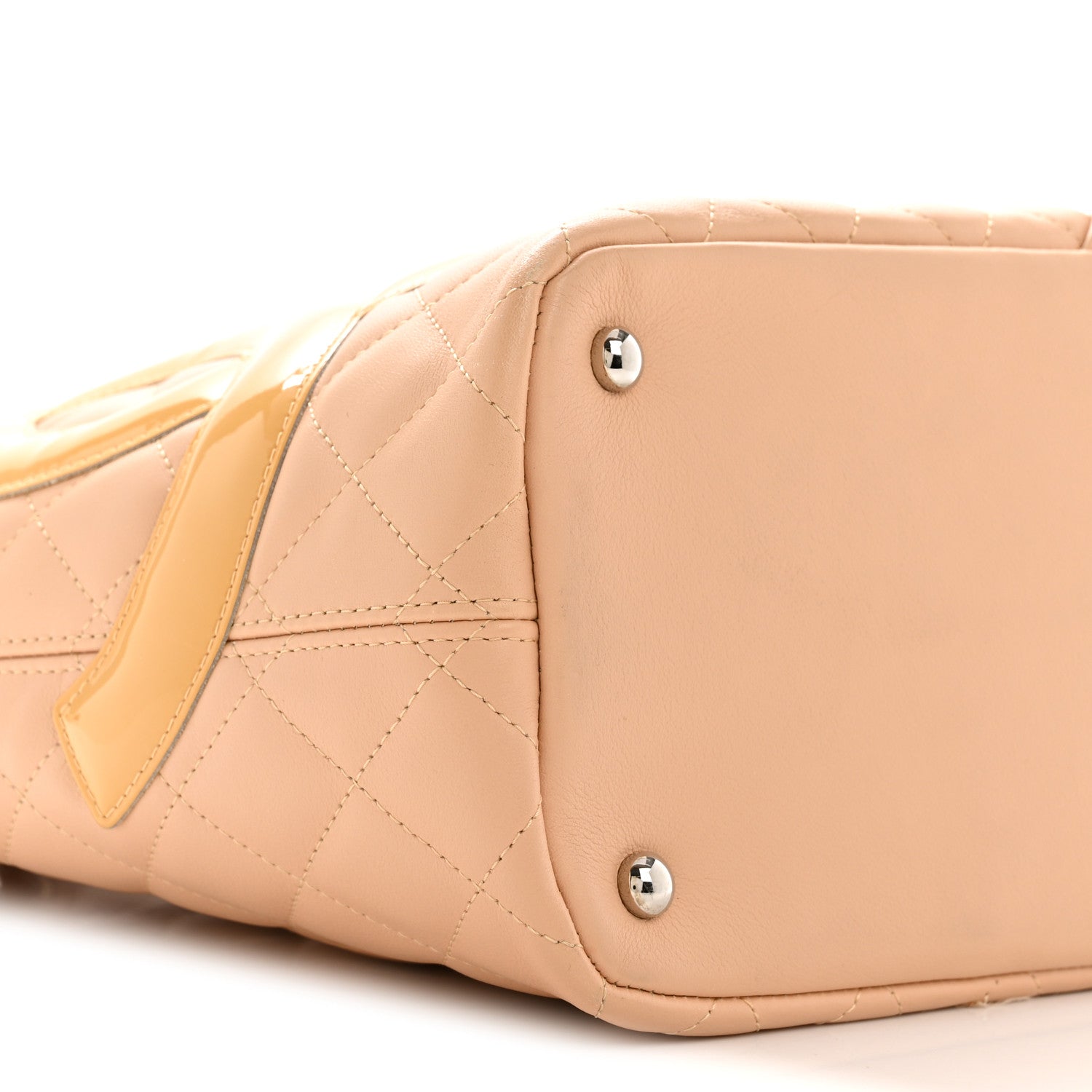 Chanel Calfskin Quilted Medium Cambon Tote Beige 9 of 16