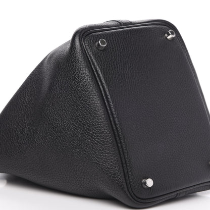 Hermes Taurillon Clemence Picotin Lock 18 PM Black 8 of 10