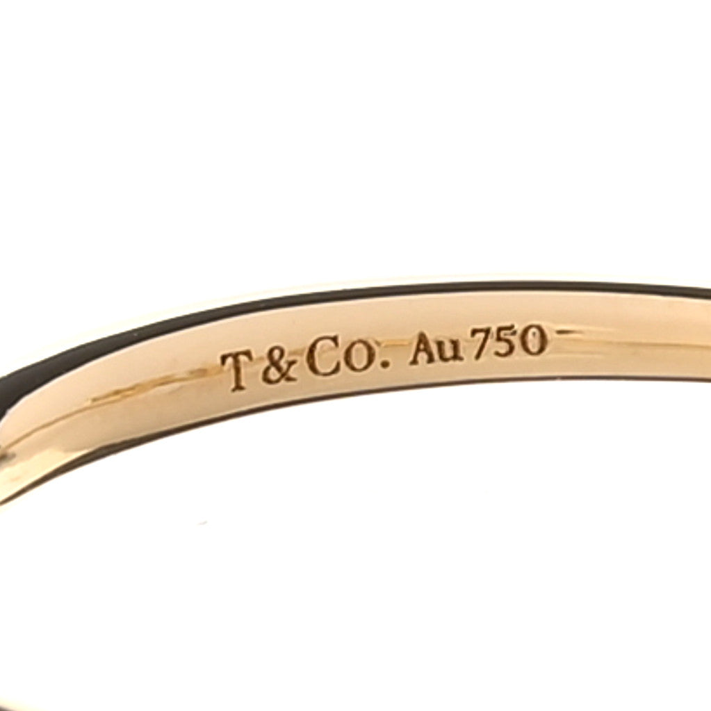 18K Yellow Gold Mini Paloma's Graffiti Love Ring 52 6