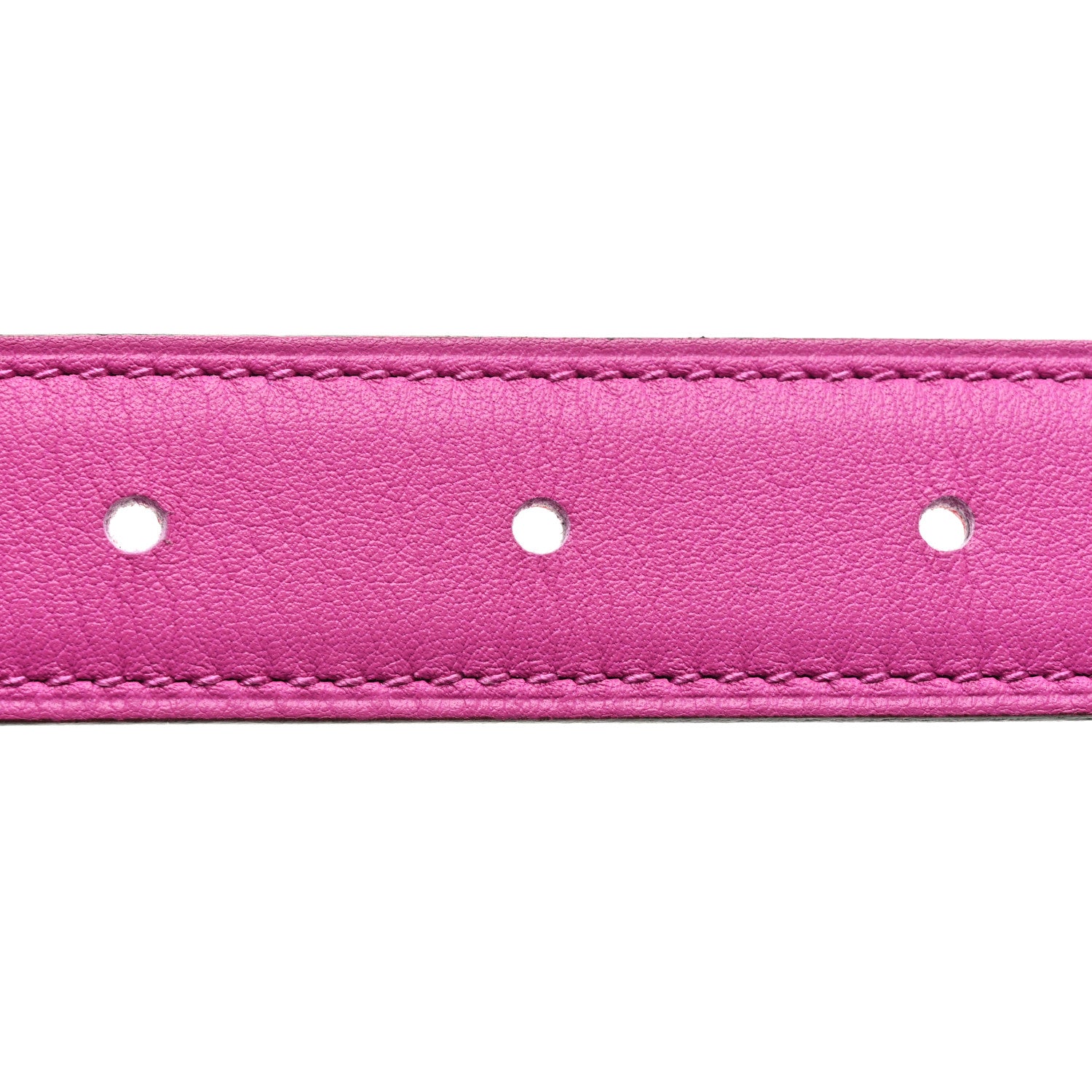 Hermes Swift Epsom 24mm Constance H Belt 80 80 32 Magnolia Rouge Casaque 4 of 5