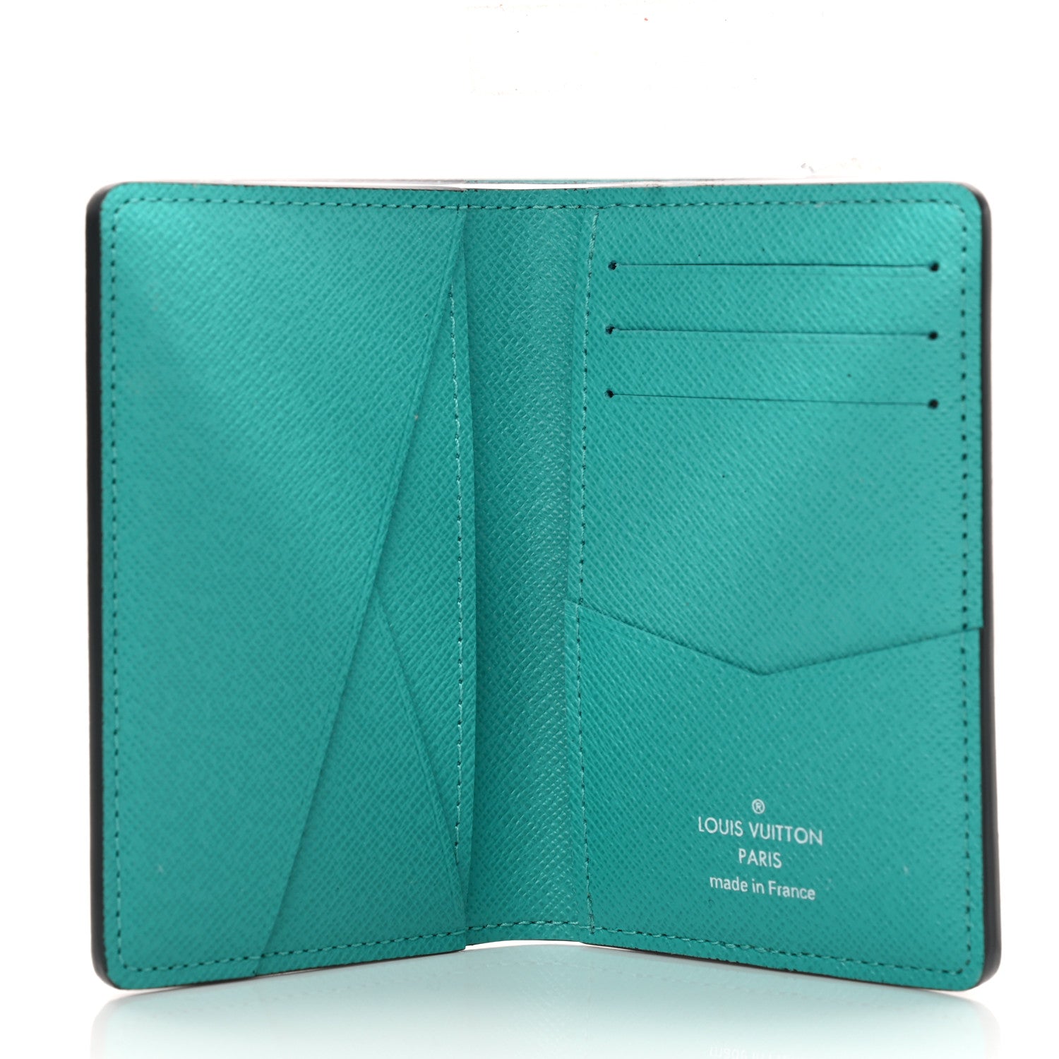 Louis Vuitton Monogram Eclipse Pocket Organizer Green Light 4 of 5
