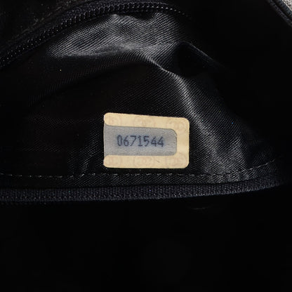 Chanel Lambskin Drawstring Pouch Bag Black 7 of 8