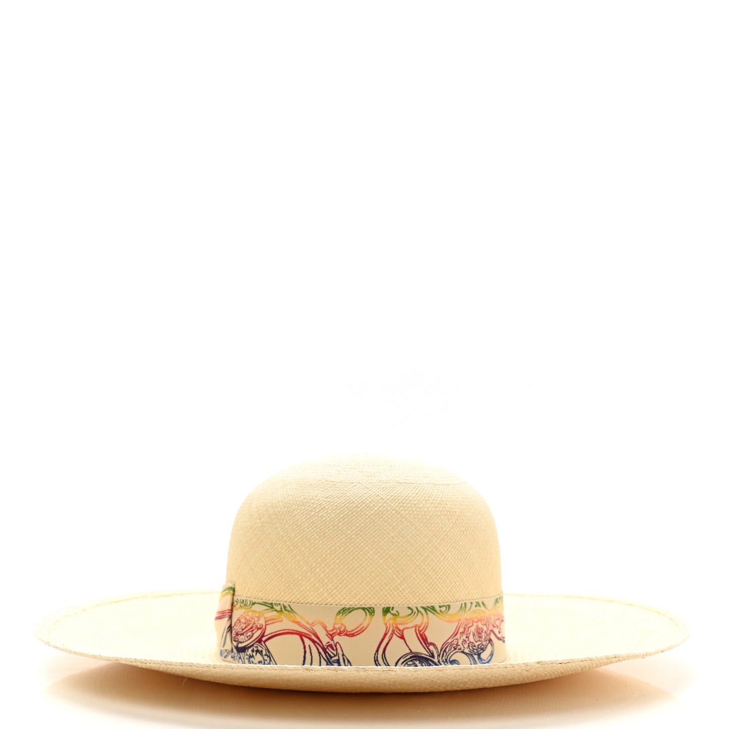 Straw Panama Brisa Brides De Gala Hat 58 Naturel Multicolore