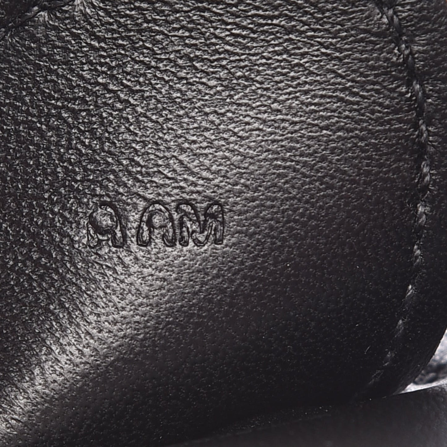 Milo Lambskin Grigri Rodeo Horse Bag Charm GM So Black