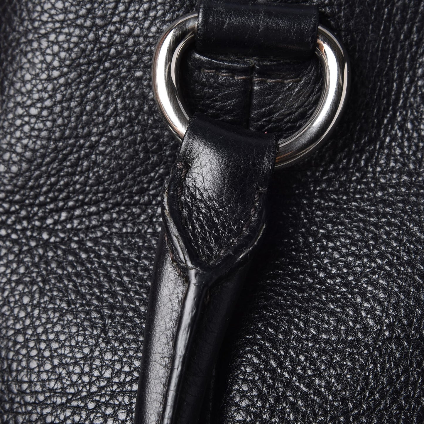 Vitello Daino Tote Nero Black