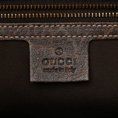 Gucci Guccissima Medium New Pelham Shoulder Bag Dark Brown 6 of 11