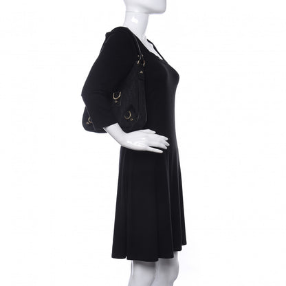 Gucci Monogram Medium Abbey D Ring Hobo Black 2 of 9