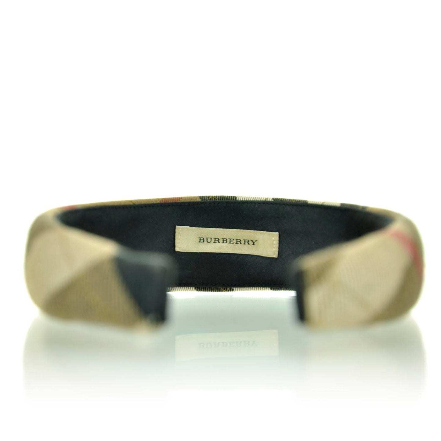Canvas Nova Check Quilted Wide Headband