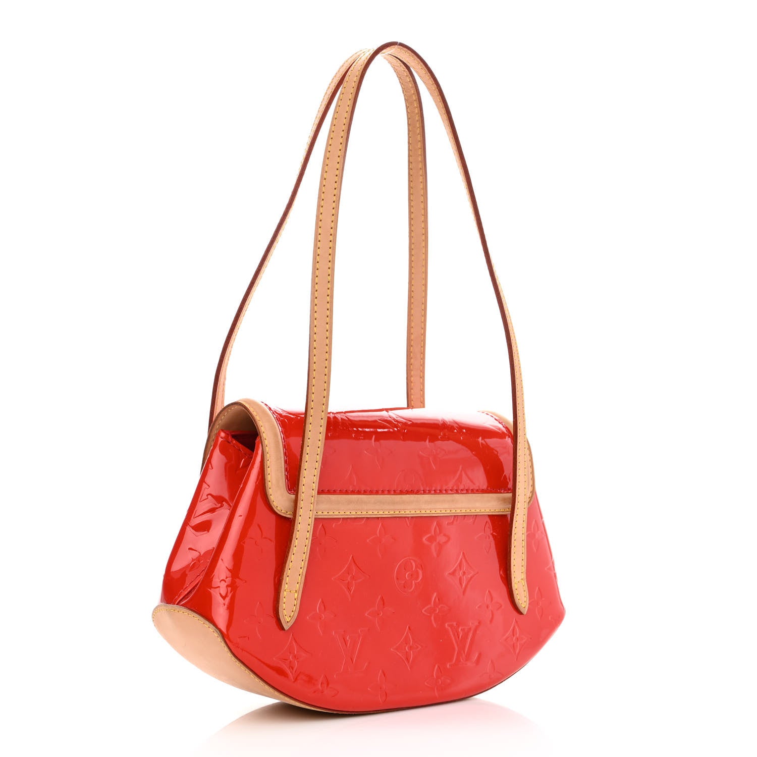 Louis Vuitton Vernis Biscayne Bay PM Rouge 3 of 12
