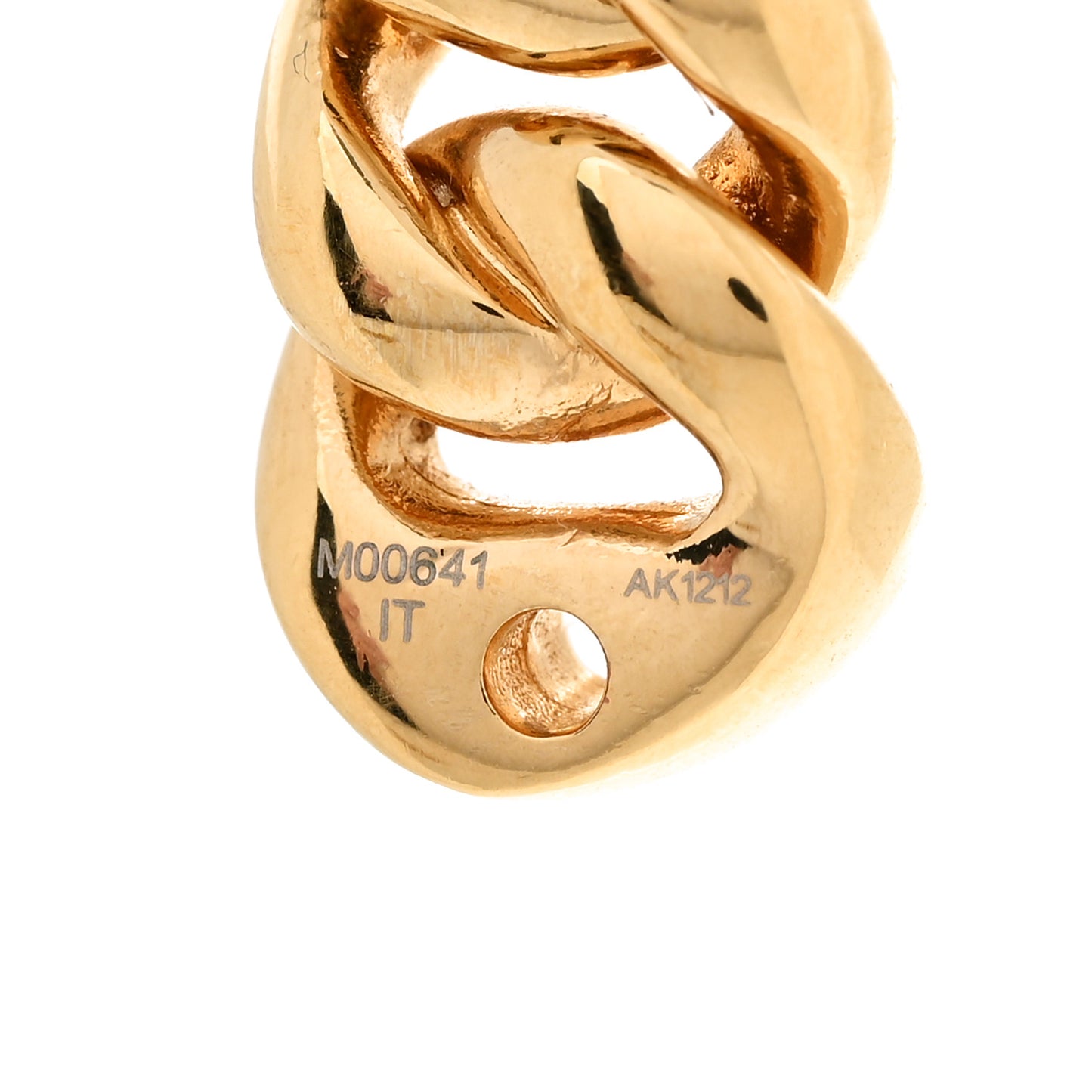 Metal LV Get Dressed Earrings Gold