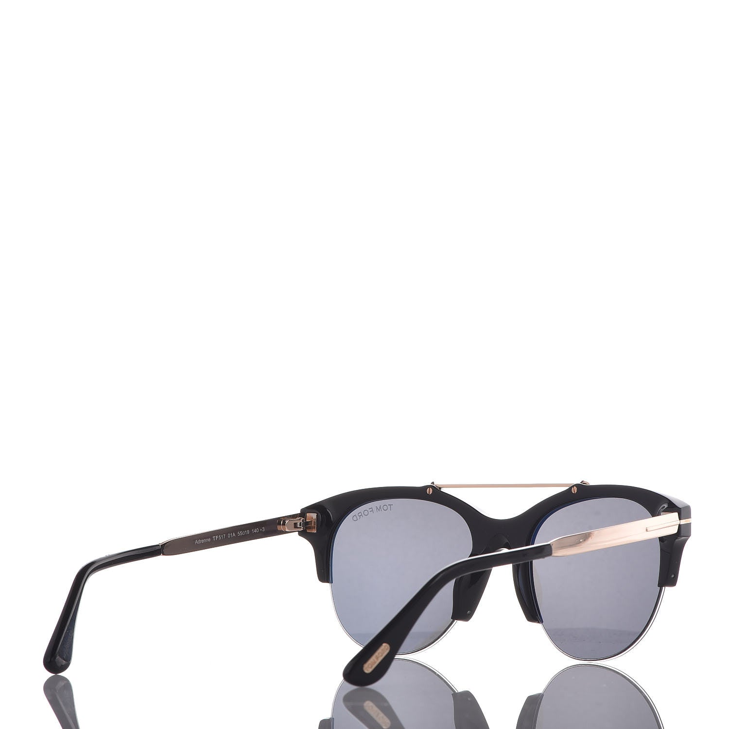 Tom Ford Adrenne Sunglasses TF517 Black 4 of 8