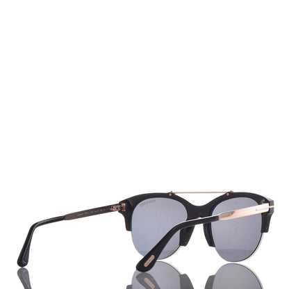 Tom Ford Adrenne Sunglasses TF517 Black 4 of 8