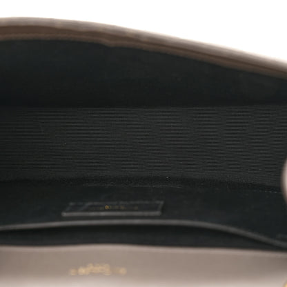 Saint Laurent Grain De Poudre Textured Mixed Matelasse Medium Triquilt Monogram Satchel Fog 5 of 15