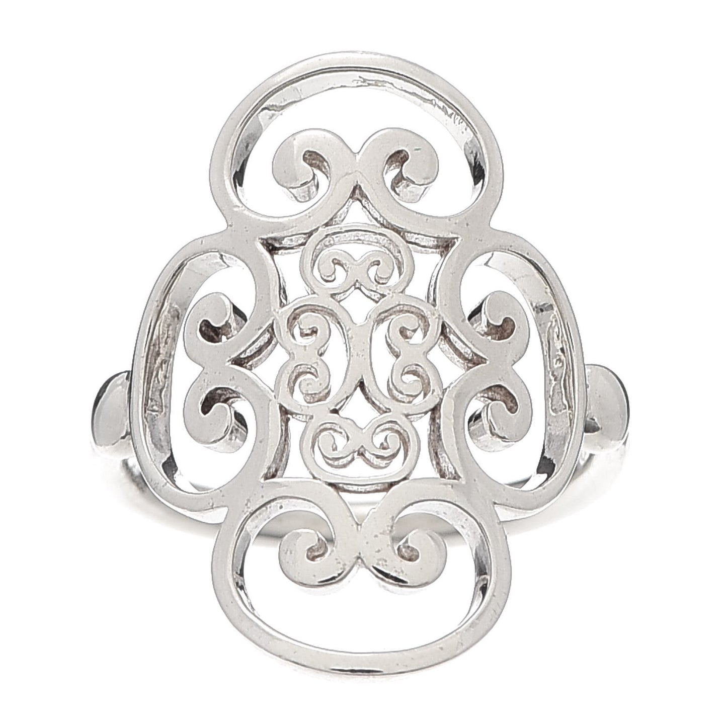 Sterling Silver Paloma Picasso Venezia Goldoni Quadruplo Ring 50 5.25
