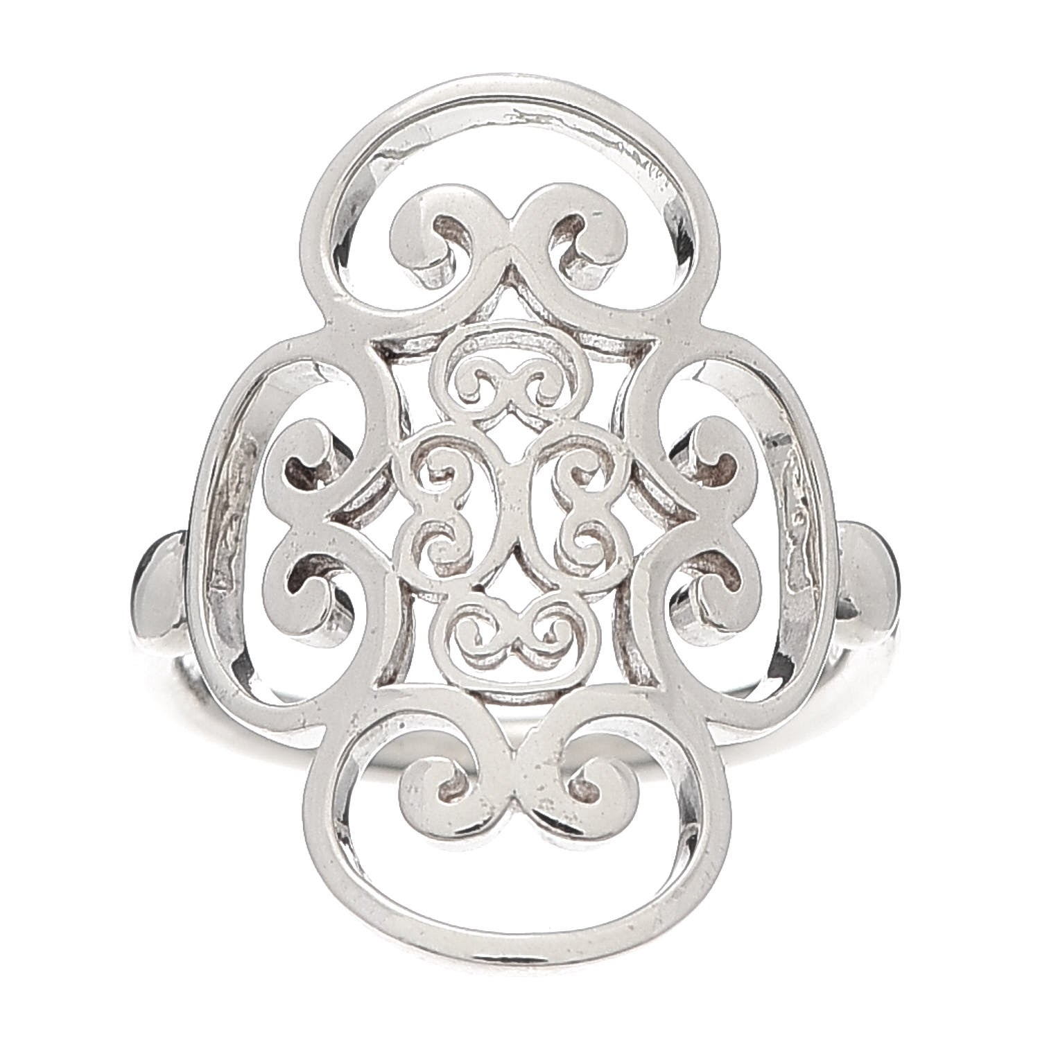Tiffany Sterling Silver Paloma Picasso Venezia Goldoni Quadruplo Ring 50 5.25 1 of 6